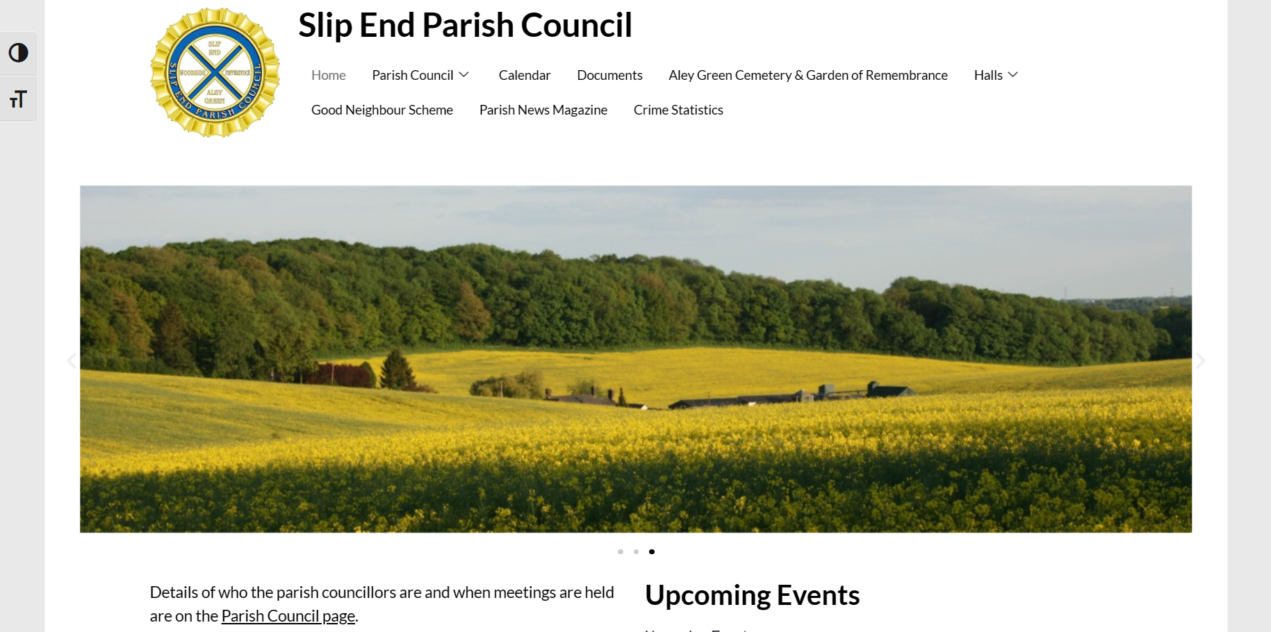 Slip End Parish Council Portfolio Archive